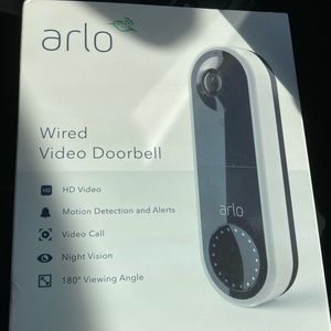 Arlo video doorbell camera